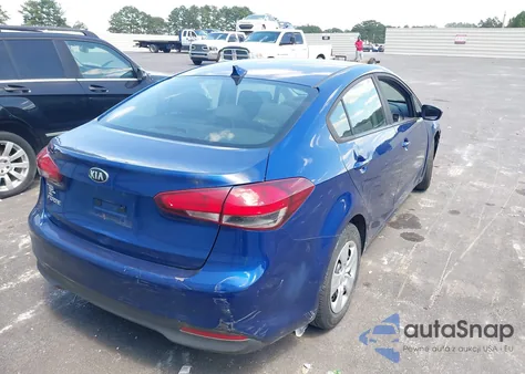 2018 Kia Forte Lx from USA, damaged, VIN 3KPFK4A72JE259167